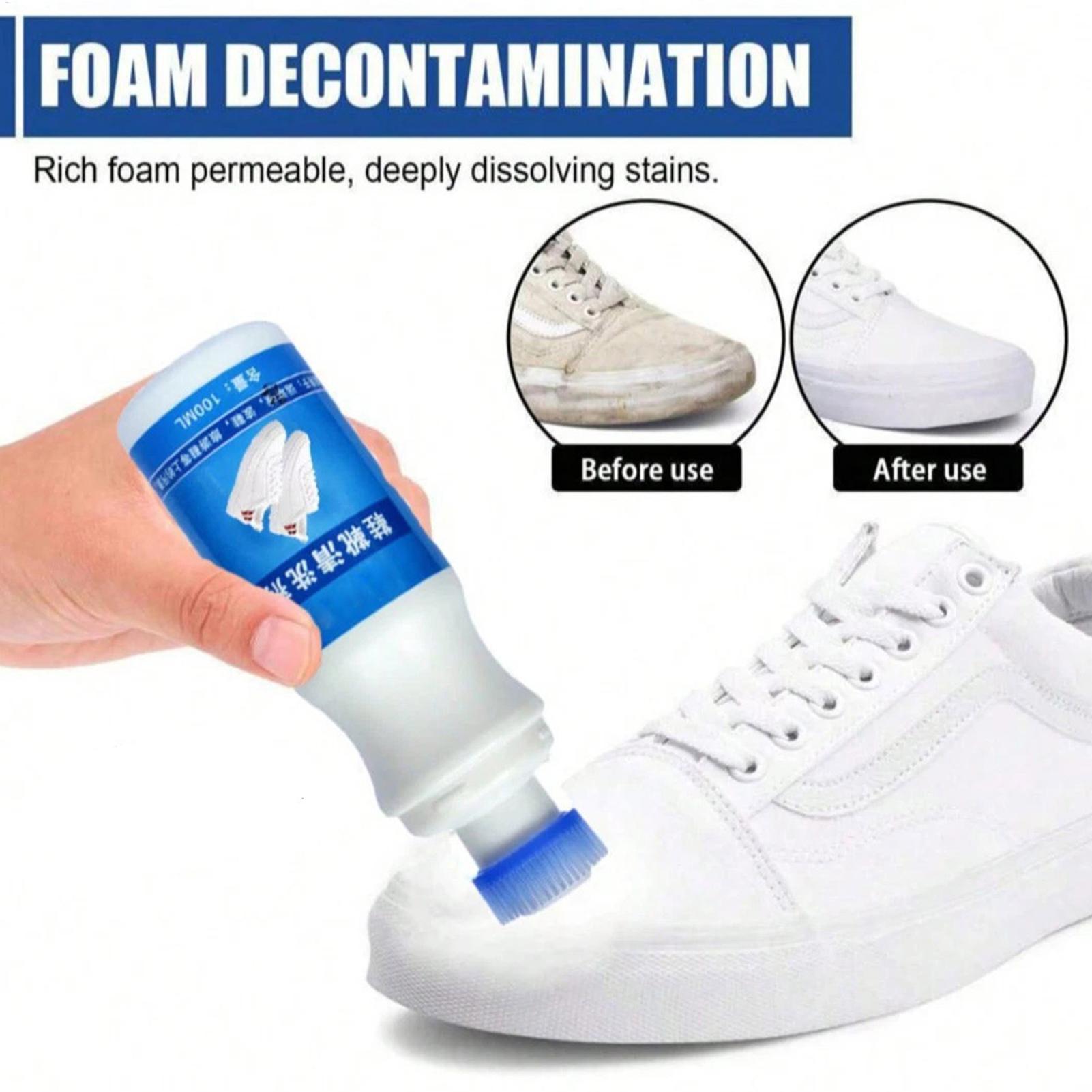 Sneaker Care Spray - منظف أحذية أبيض 100 مل، رغوة
