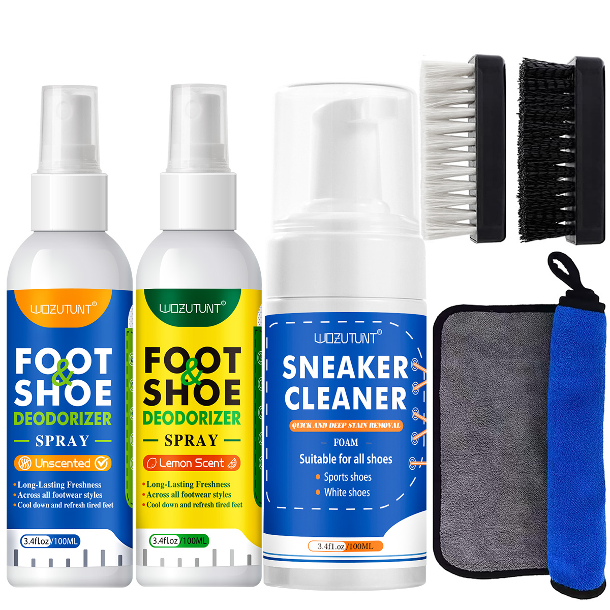 بخاخ أو فرشاة أو منشفة متعددة  - مراجعة Shoe Cleaning Brush وسعره