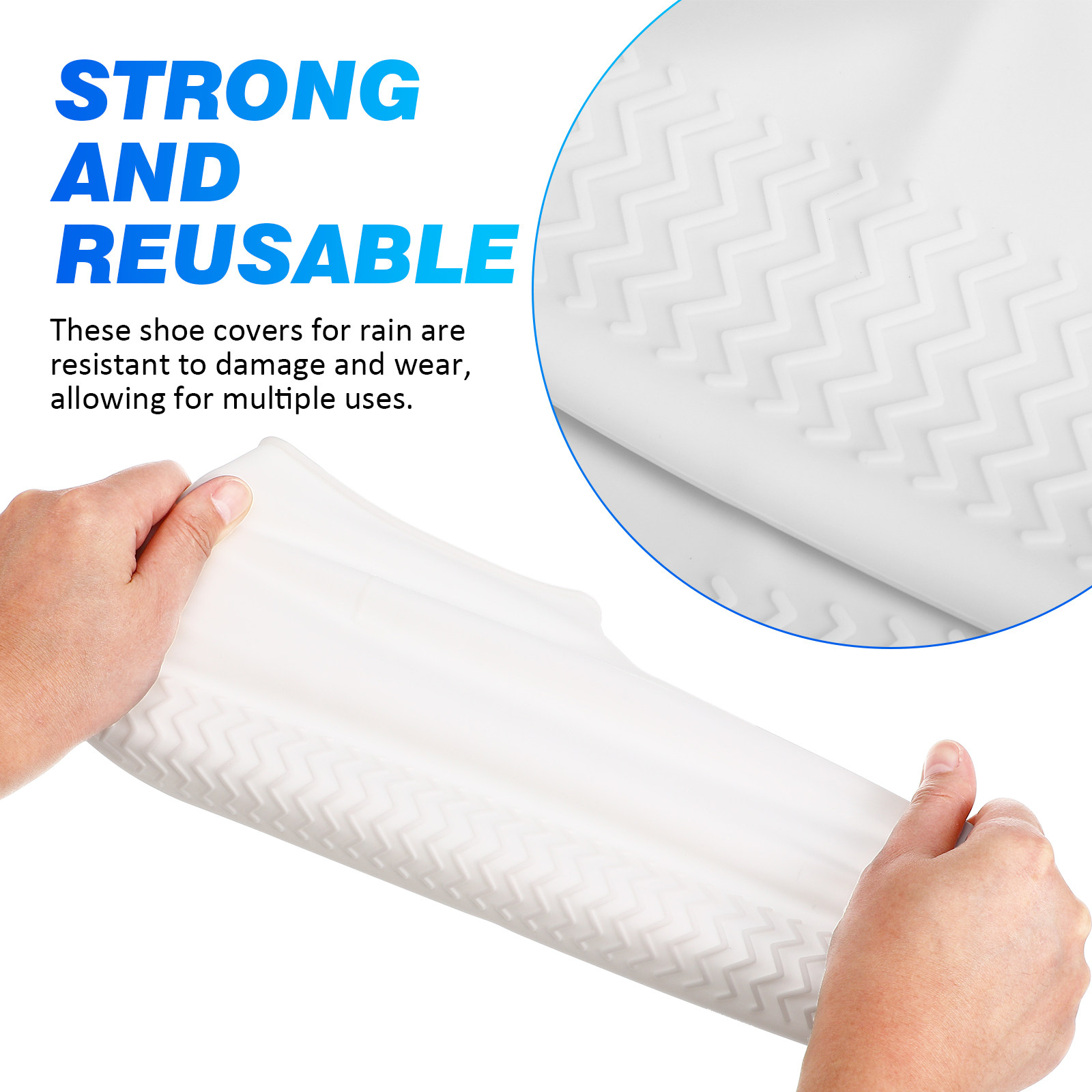 زوجان من أغطية الأحذية البيضاء - مراجعة Sneaker Protector وسعره