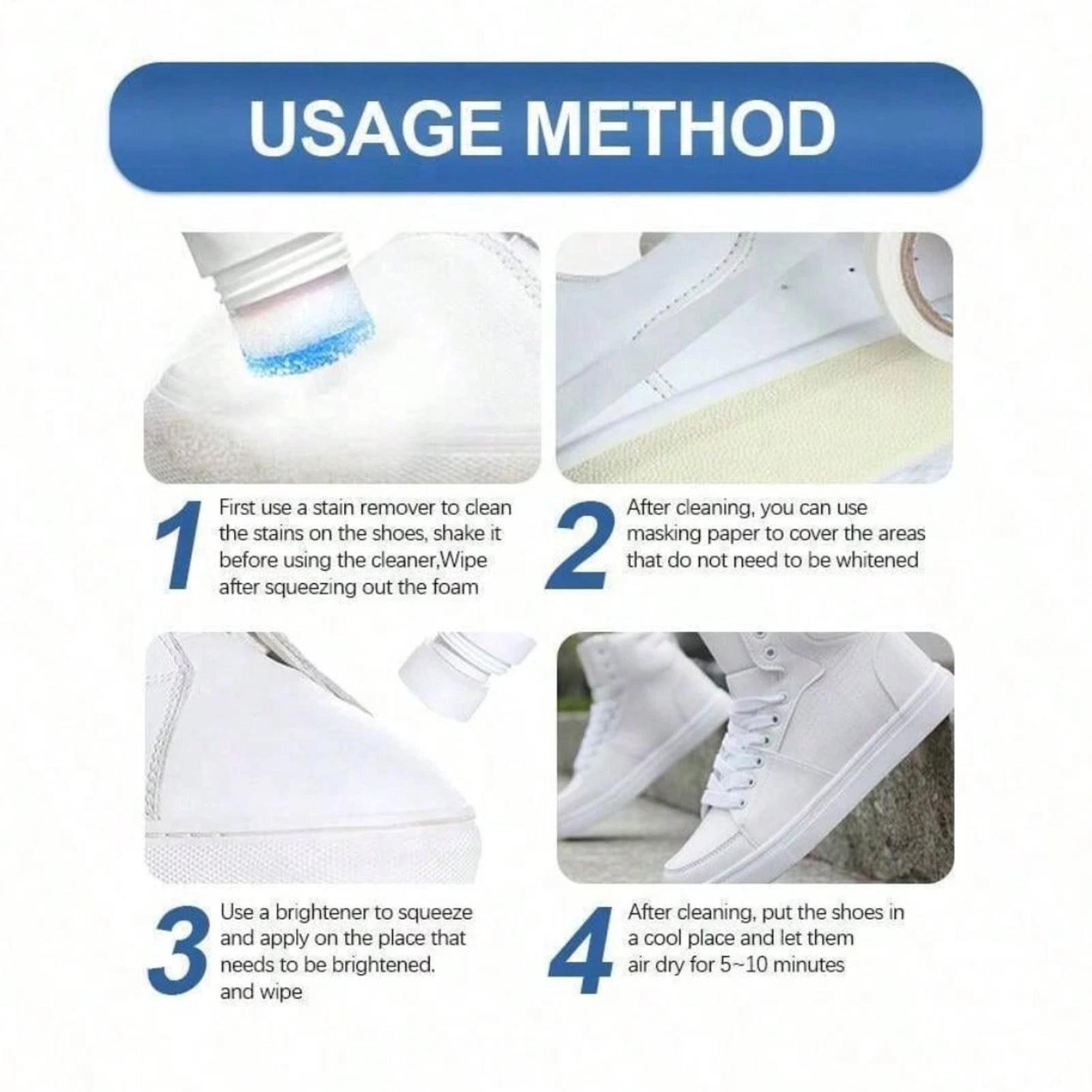 منظف أحذية رغوي بدون غسيل 100  - مراجعة Sneaker Care Spray وسعره