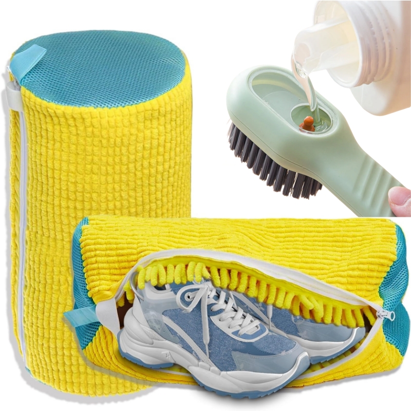 1/2/4 قطع من أكياس غسيل الأحذي - مراجعة Shoe Cleaning Brush وسعره